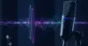 Studio-Mikrofon für KI-Sprachsynthese